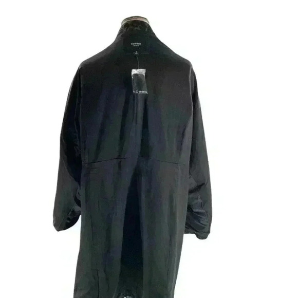 Torrid Gray Black Animal Leopard  Woolen  Coat Jacket Plus Size 6X (30W] New - Picture 4 of 7